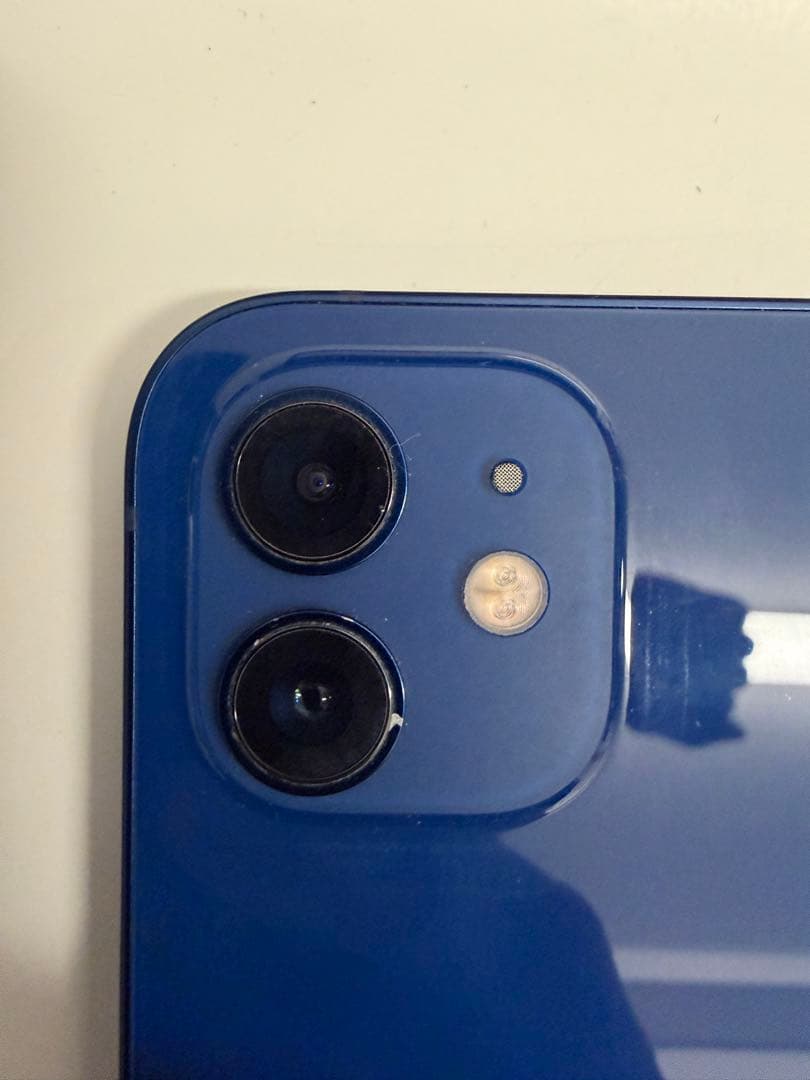 iPhone12 ブルー 128GB ※ジャンク品（カメラのみ機能不良あり）