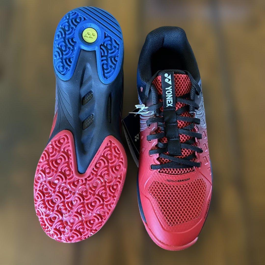 ヨネックス　ユニテニスジュース　パワークッションエアラスダッシュ4GC 26.5