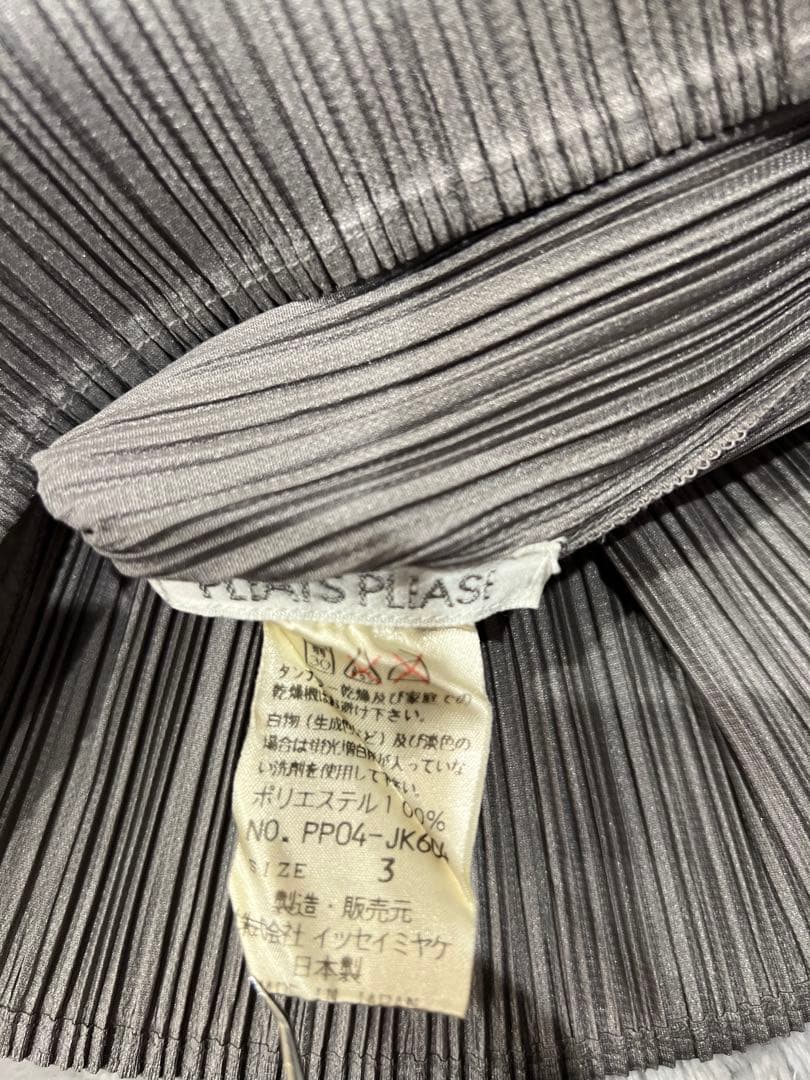 PLEATS PLEATS ハイネック カットソー トップス プリーツプリーツ