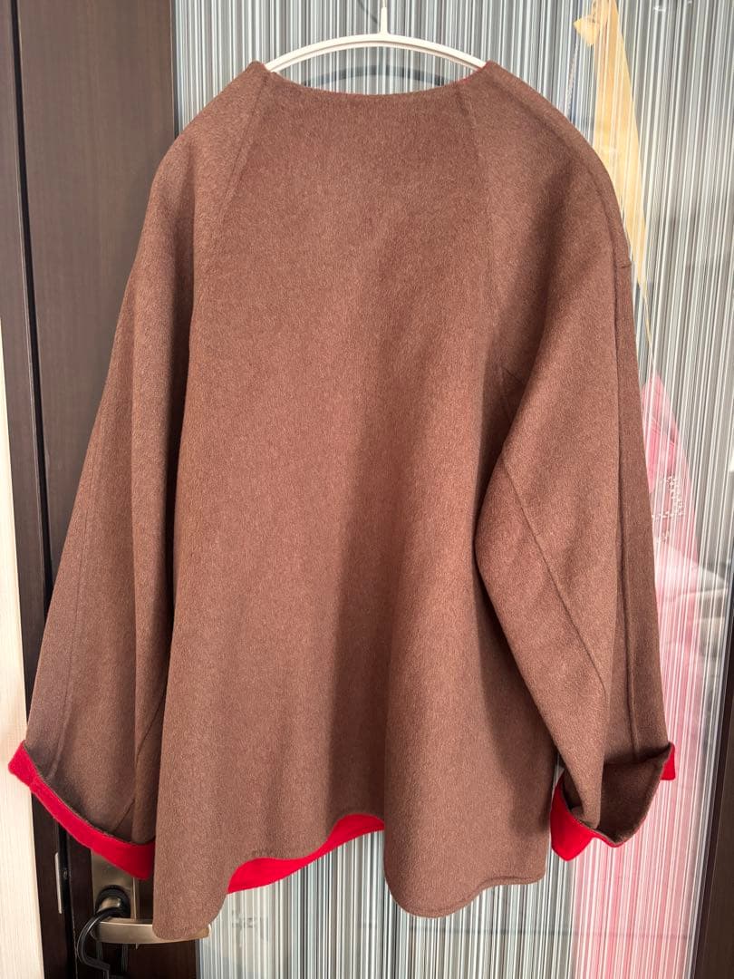 S120ブレンドショート丈リバーシブルコート