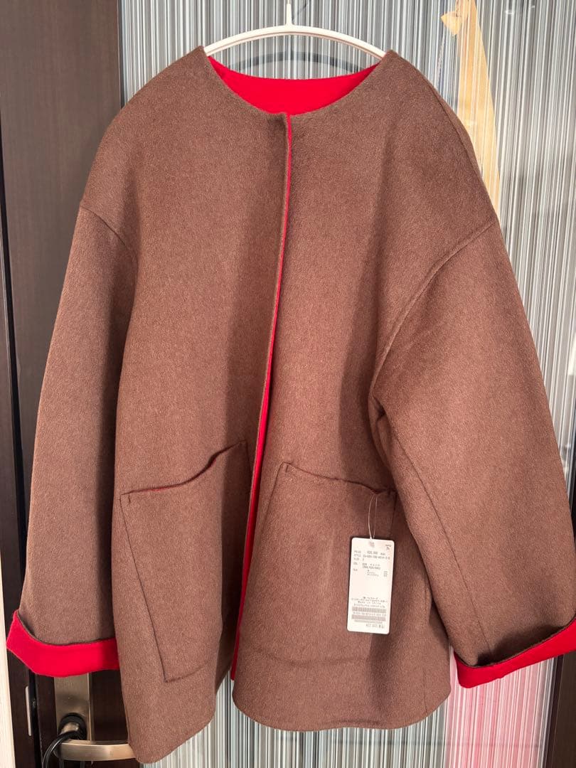 S120ブレンドショート丈リバーシブルコート