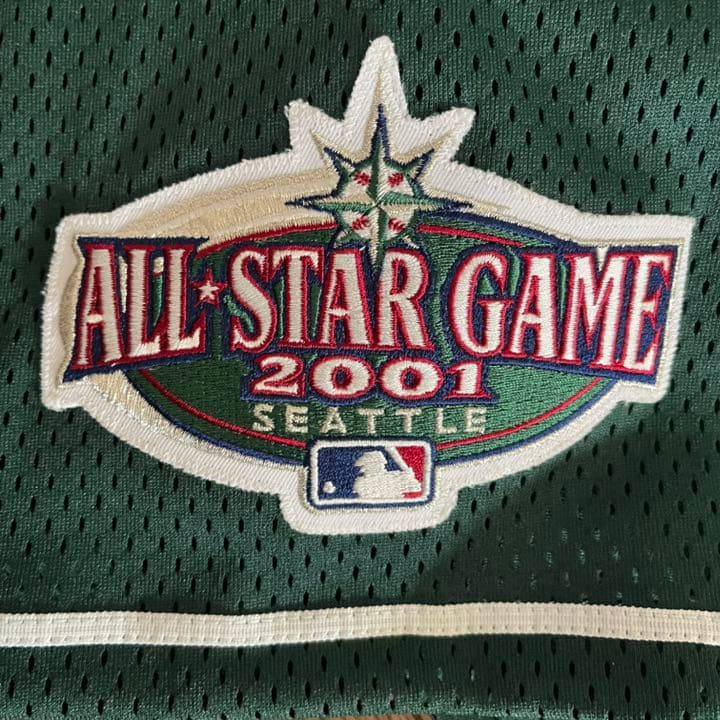 ウェア ICHIRO mariners 2001 all star jersey
