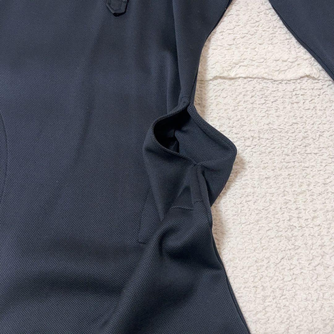 バーバリー ゴルフ ノバチェック ポロワンピース ゴルフウェア ネイビー M 紺