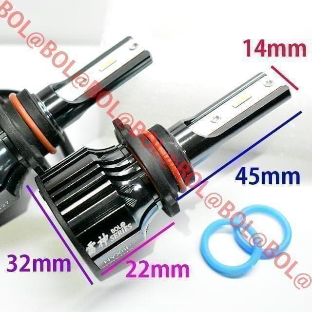 爆光 イエロー LED HB4 HB3 フォグランプ バルブ 黄色 車 高輝度