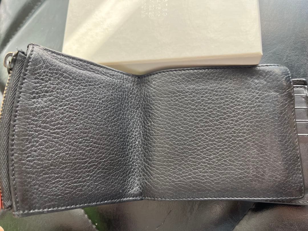 確実正規品！メゾンマルジェラ　折りたたみ財布　メンズ