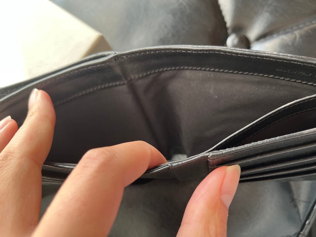 確実正規品！メゾンマルジェラ　折りたたみ財布　メンズ