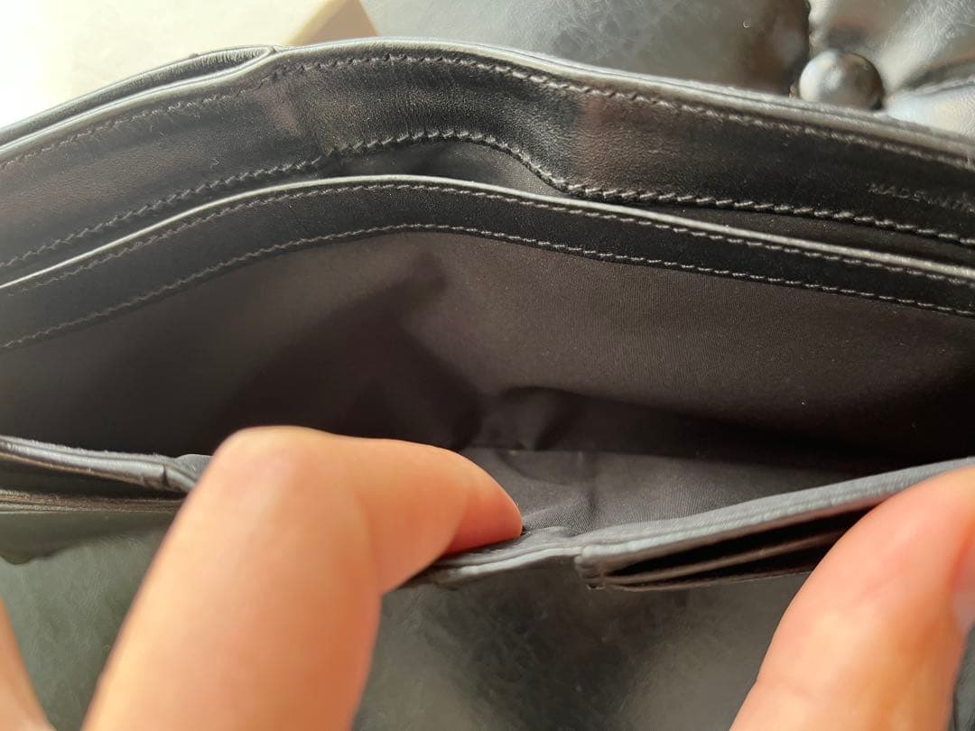 確実正規品！メゾンマルジェラ　折りたたみ財布　メンズ