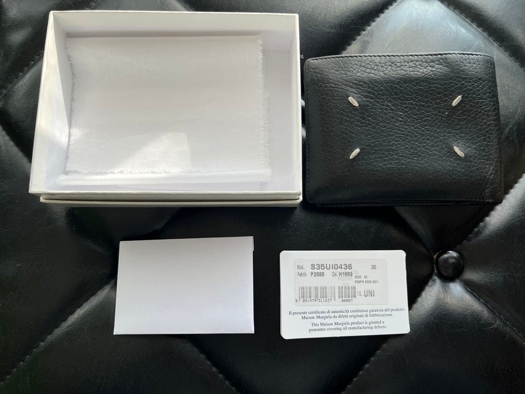 確実正規品！メゾンマルジェラ　折りたたみ財布　メンズ