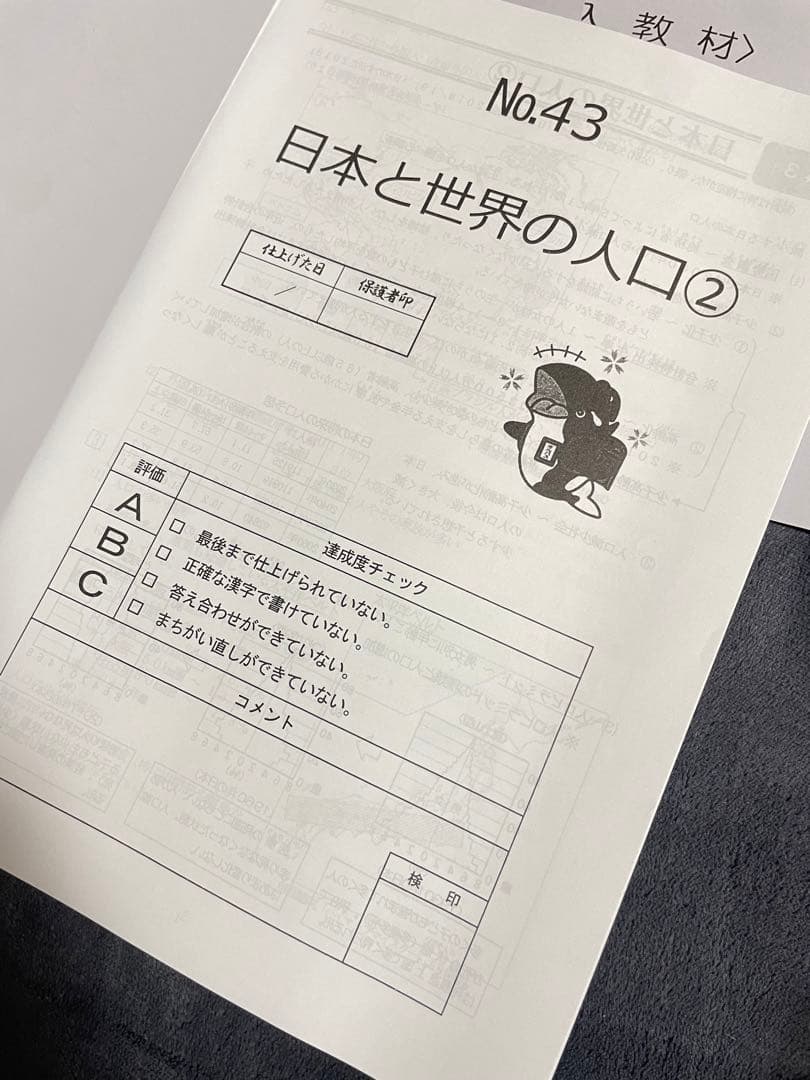 ㉒レア品　浜学園　4年　社会　テキスト　定着教材　投入教材　フルセット