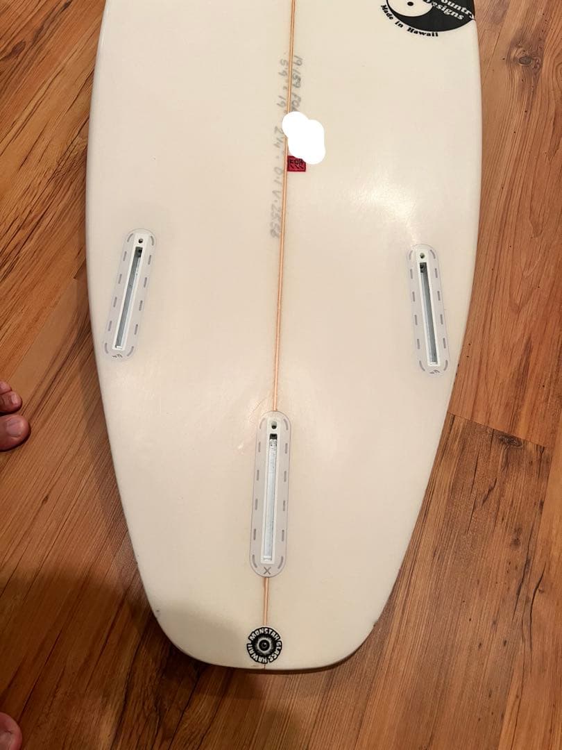 手渡し限定！Town & Country グレンパングショートボード　フィン付き