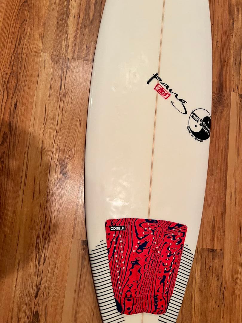 手渡し限定！Town & Country グレンパングショートボード　フィン付き