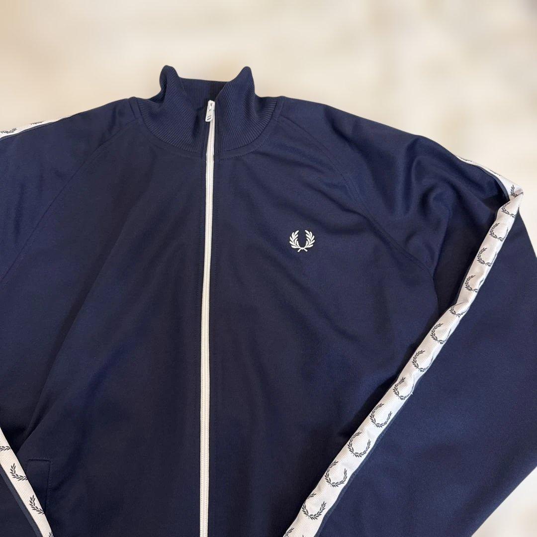 FREDPERRY フレッドペリー ジャージ　L ネイビー