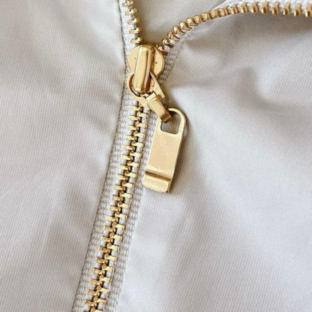 現行✨ANAYI 撥水タフタペプラムプリーツブルゾン　フード　36