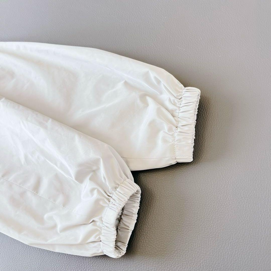 現行✨ANAYI 撥水タフタペプラムプリーツブルゾン　フード　36