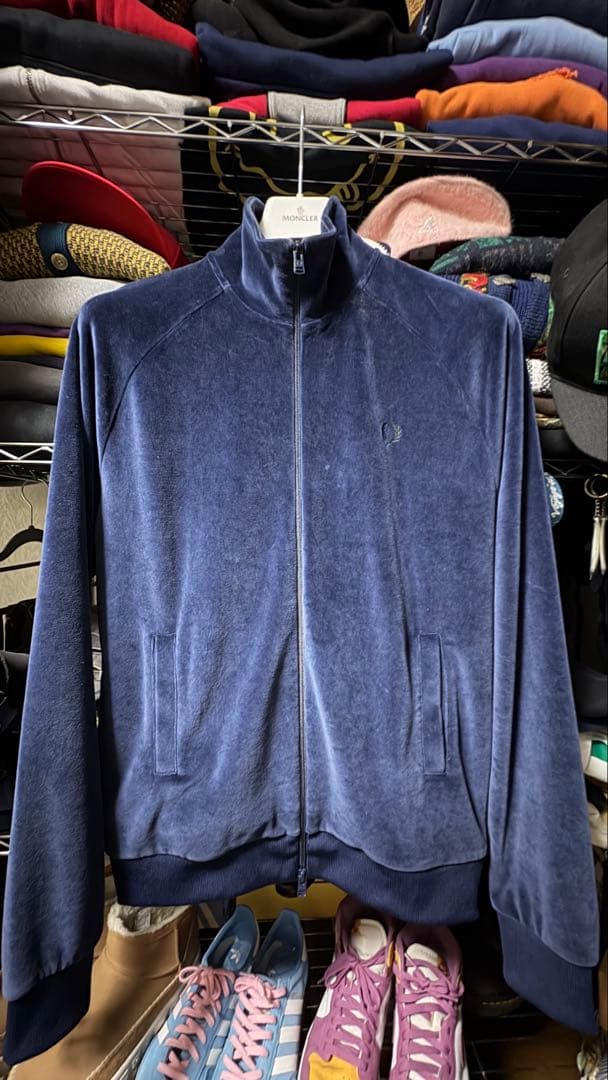 フレッドペリー　トラックジャケット　ベロア