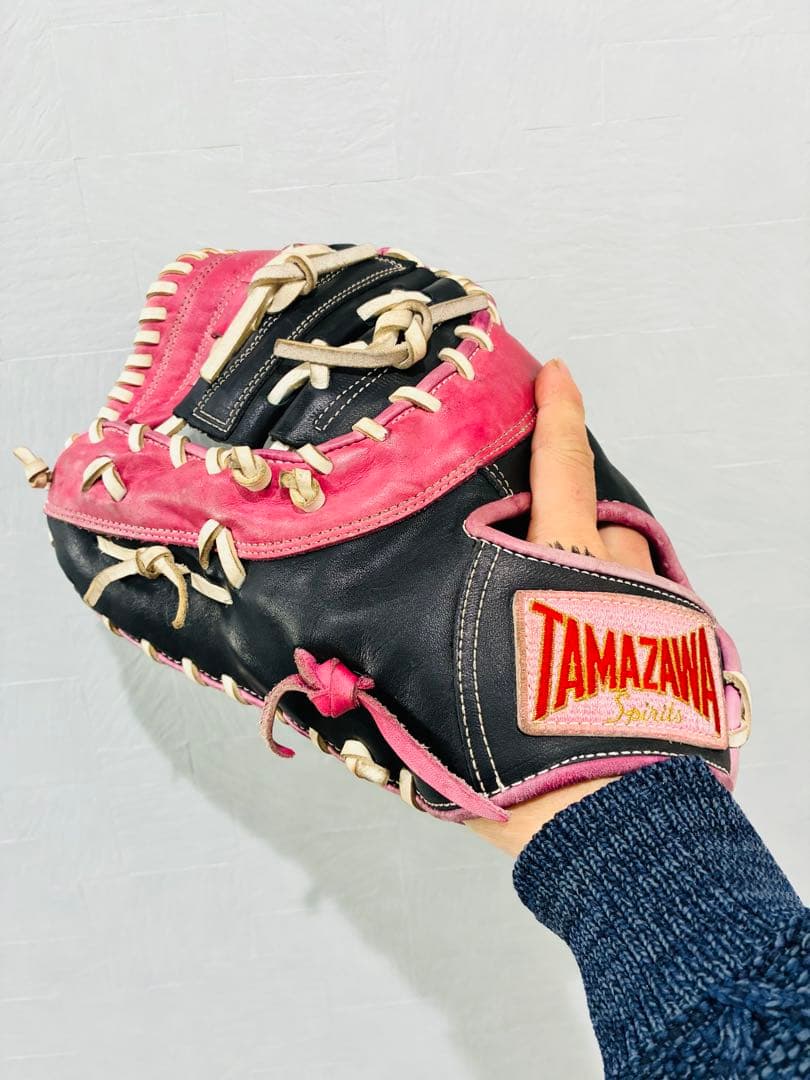 玉澤 TAMAZAWA 軟式 ファーストミット オーダー 左用 美品 即戦力