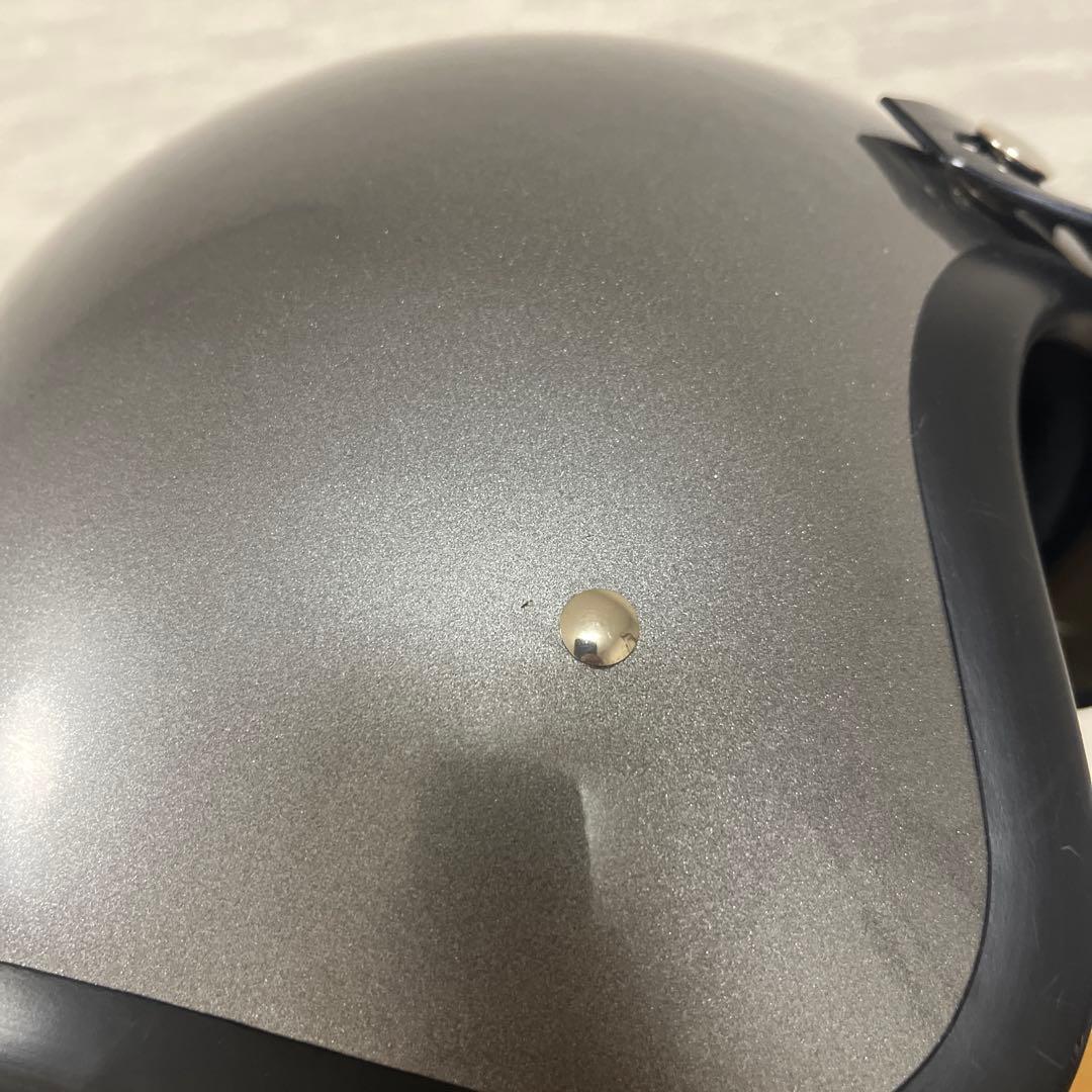 オーシャンビートルLAC ジェットヘルメット グレー