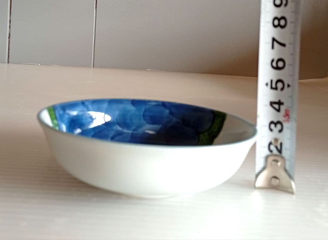 【新品未使用 】 源右衛門 染錦 大樹 小皿 5枚 共箱