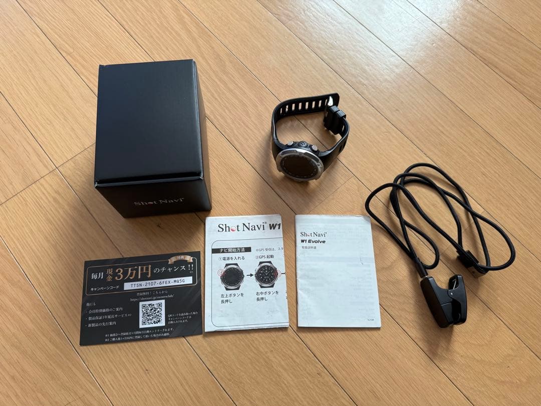 k*a様 Shot Navi W1 Evolve ゴルフ GPSウォッチ
