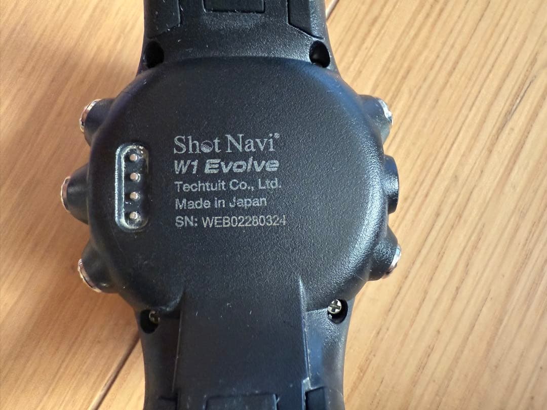 k*a様 Shot Navi W1 Evolve ゴルフ GPSウォッチ