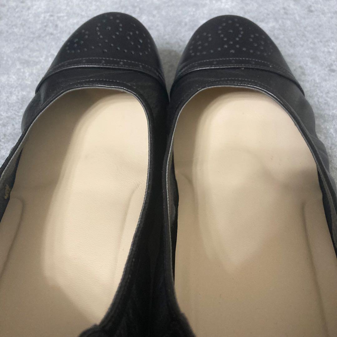 【Pedala】ペダラ アシックスウォーキング （24）3E フラットパンプス