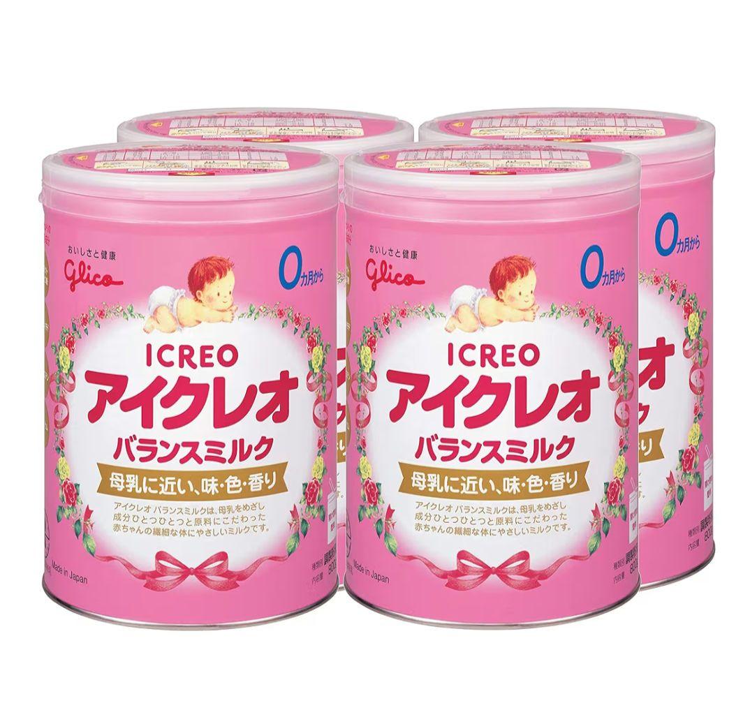 ICREO アイクレオ バランスミルク 4缶セット