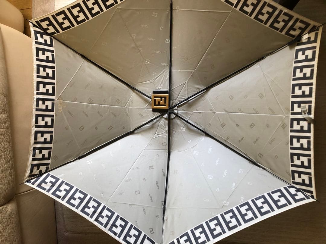 FENDY折り畳み傘　ズッカ柄　ケース付き