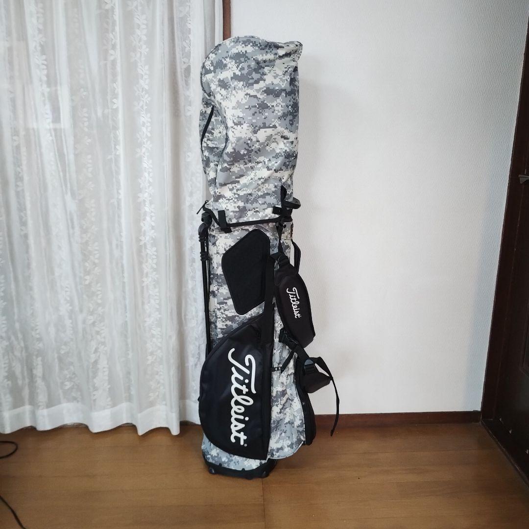 ま*も様 Titleist スタンドキャディバッグ デジカモ ブラック