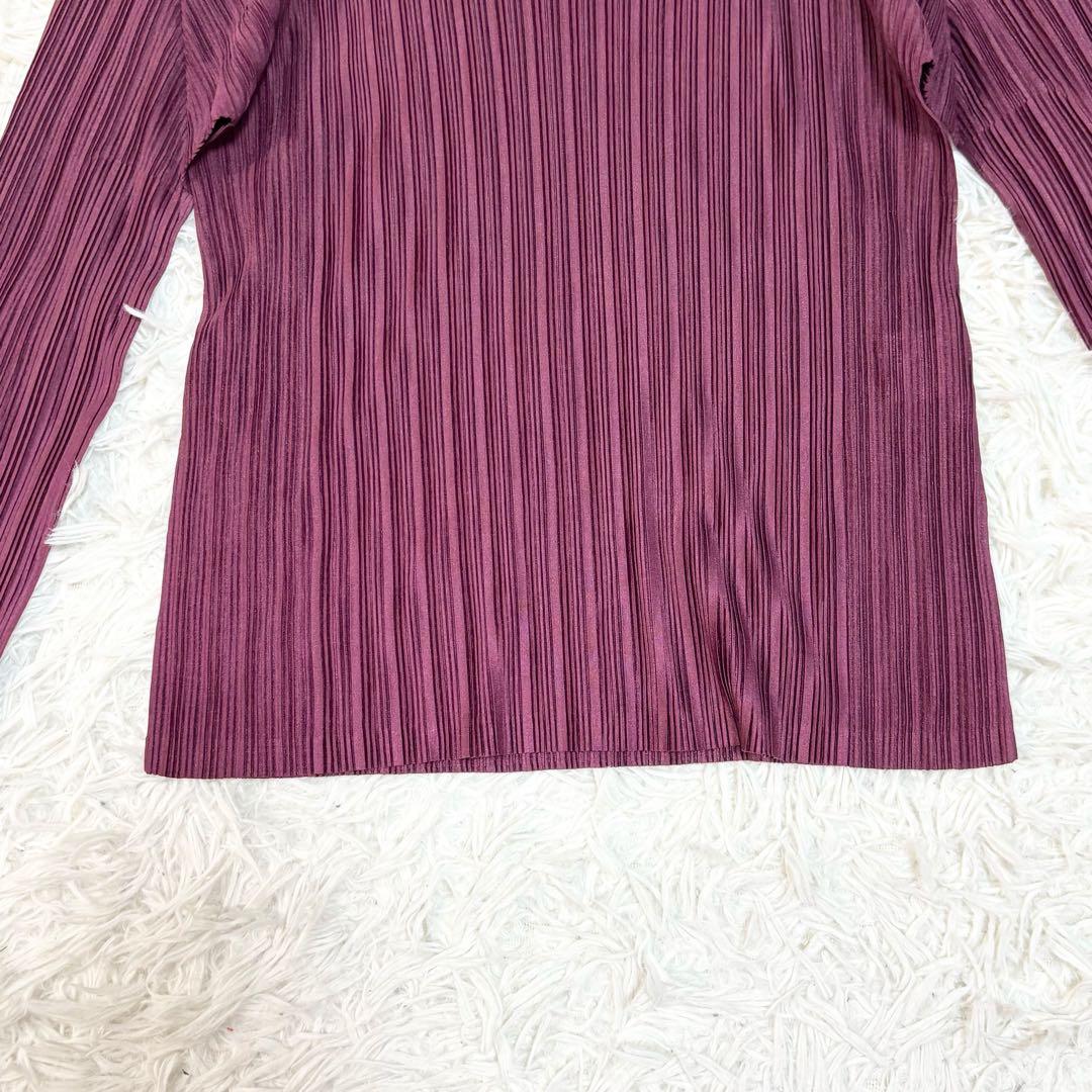 ISSEY MIYAKE PLEATS PLEASE トップス　長袖　プリーツ