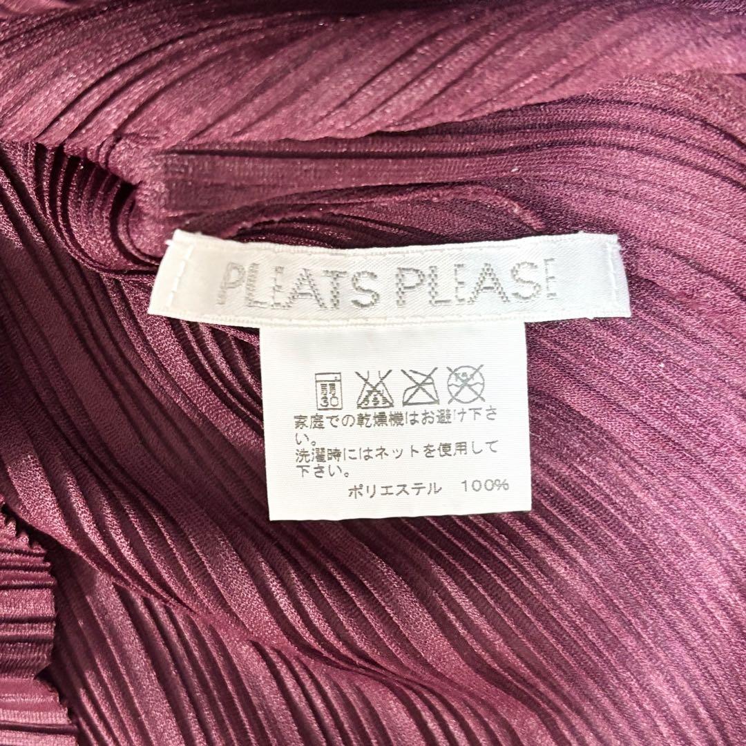 ISSEY MIYAKE PLEATS PLEASE トップス　長袖　プリーツ