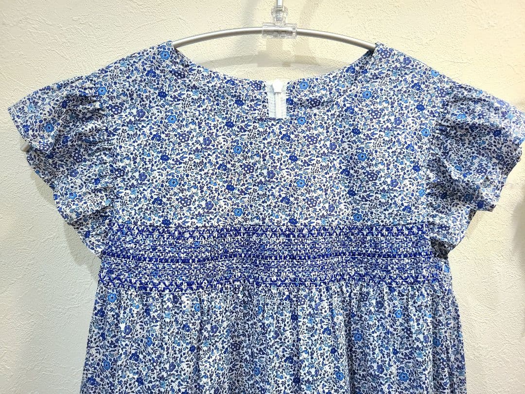 タルティーヌエショコラ　リバティ　ワンピース　140