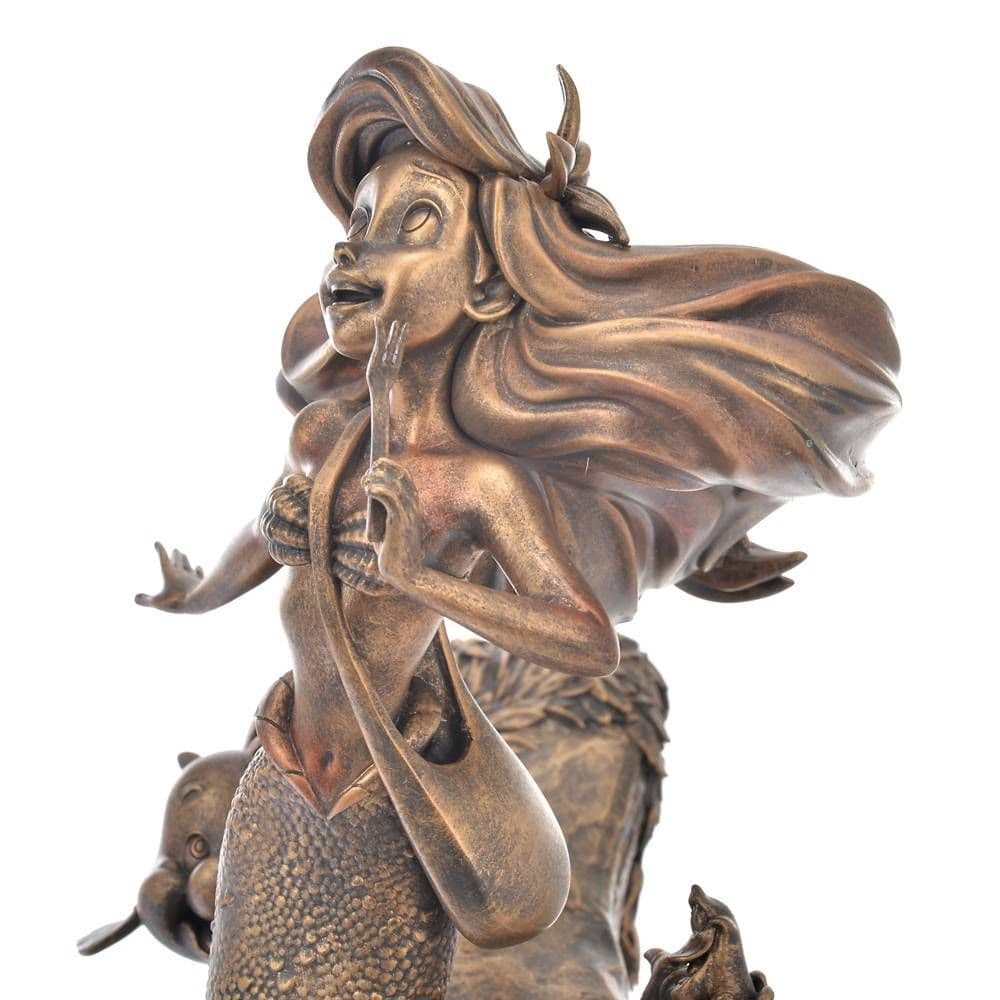 ★新品未開封★入手困難★リトル・マーメイド フィギュア ライトアップ ブロンズ