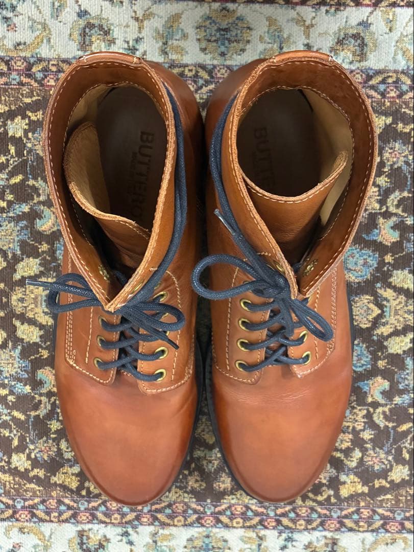 ち*き様 【BUTTERO】イタリア製 レースアップブーツ