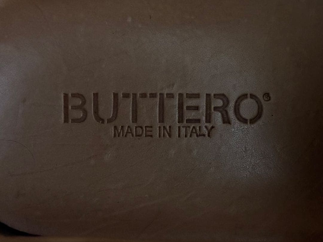 ち*き様 【BUTTERO】イタリア製 レースアップブーツ