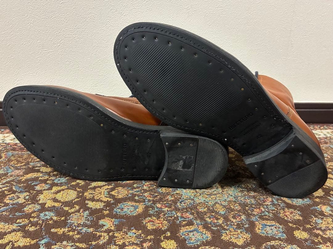 ち*き様 【BUTTERO】イタリア製 レースアップブーツ