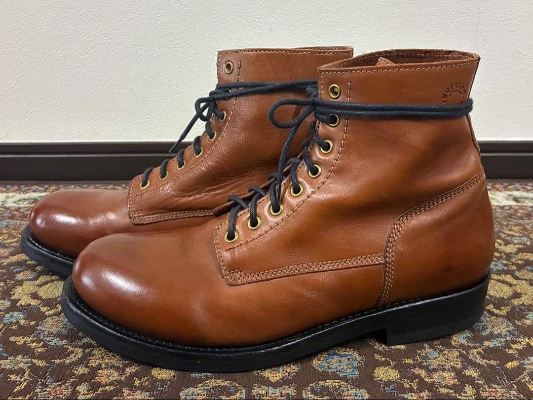ち*き様 【BUTTERO】イタリア製 レースアップブーツ