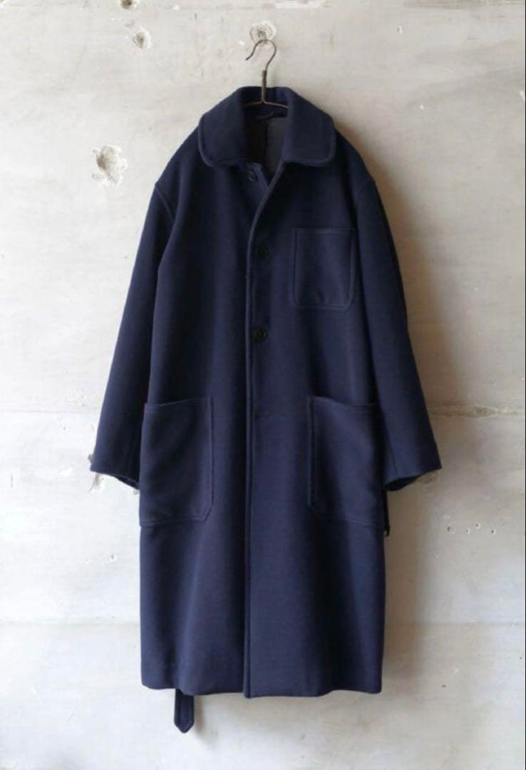 【最終価格】22AW Comoli コモリ ウールミリタリーコート　サイズ2