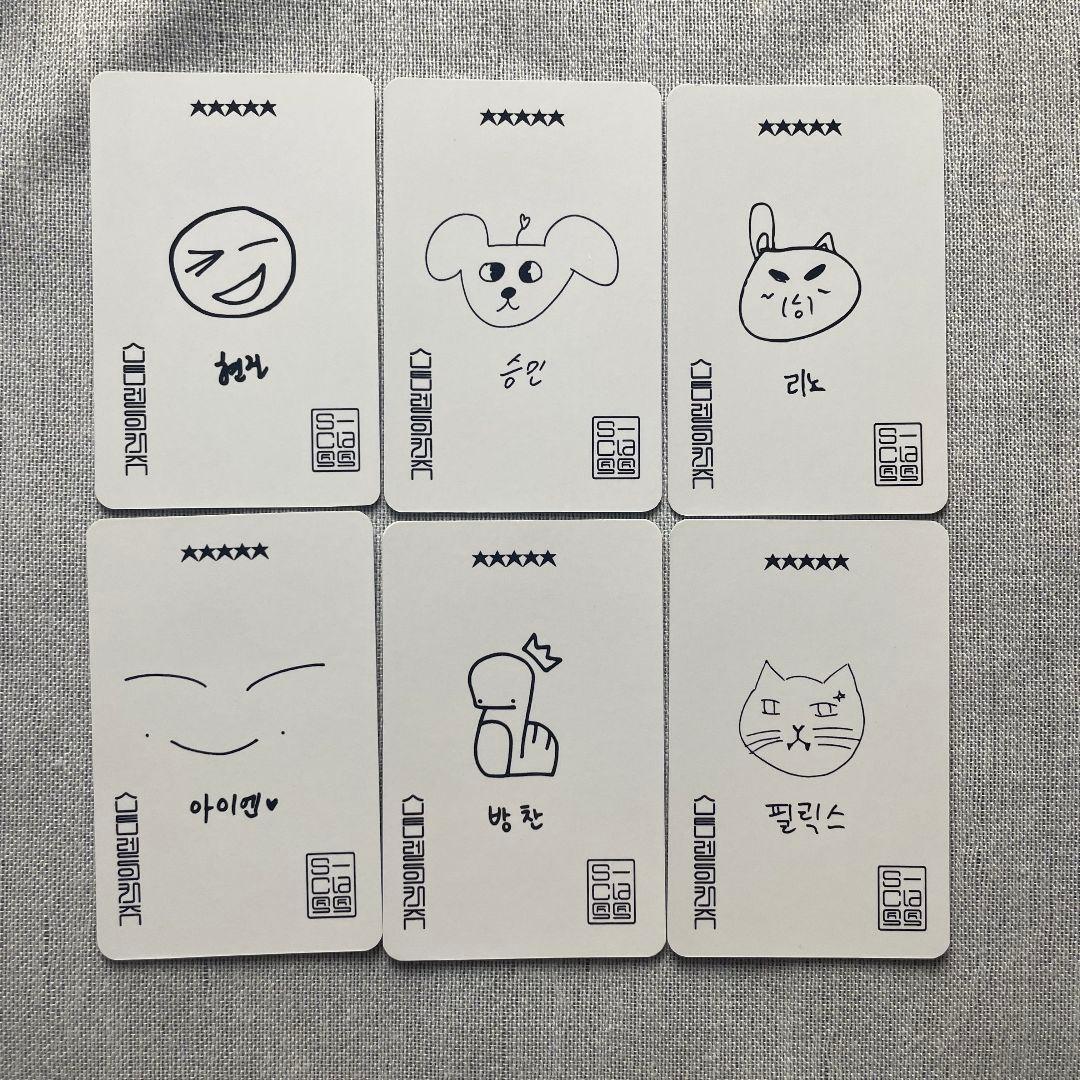 StrayKids 5star ラキドロ 4.0 花束 トレカ 6枚