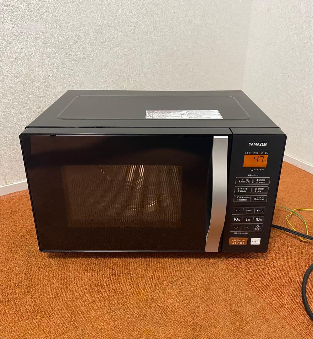YAMAZENオーブンレンジ 2020年製 横開き 電子レンジ