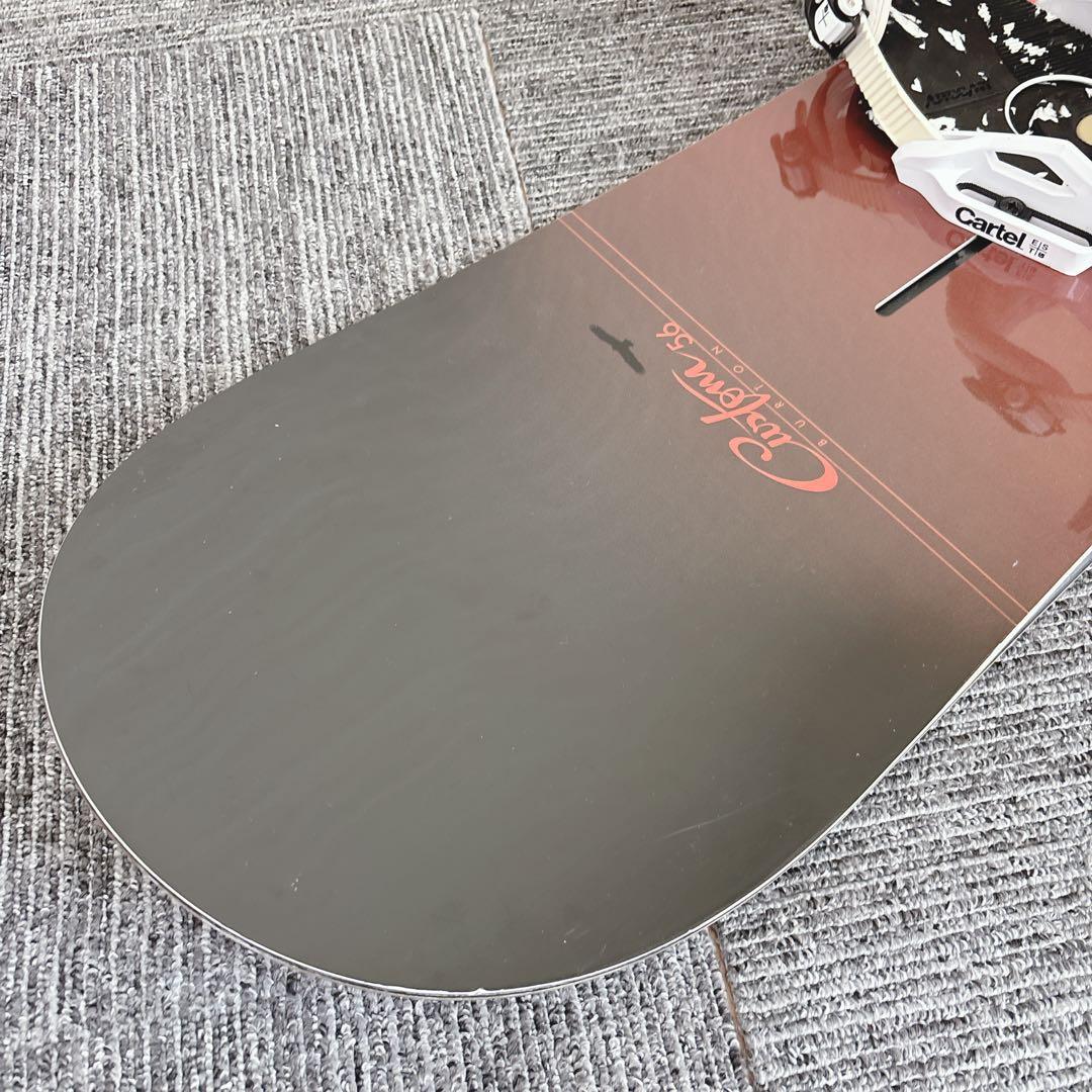 54美品❗️超豪華❗️バートン/カスタム メンズスノーボードセット★156cm