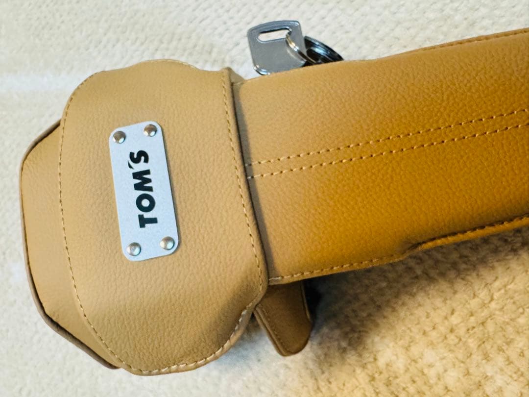 【新品未使用】TOM’S トムス ステアリングロック ベージュ