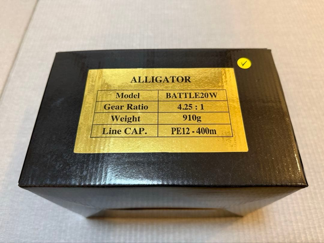 ALLIGATOR BATTLE20W BLACK アリゲーターバトル20w