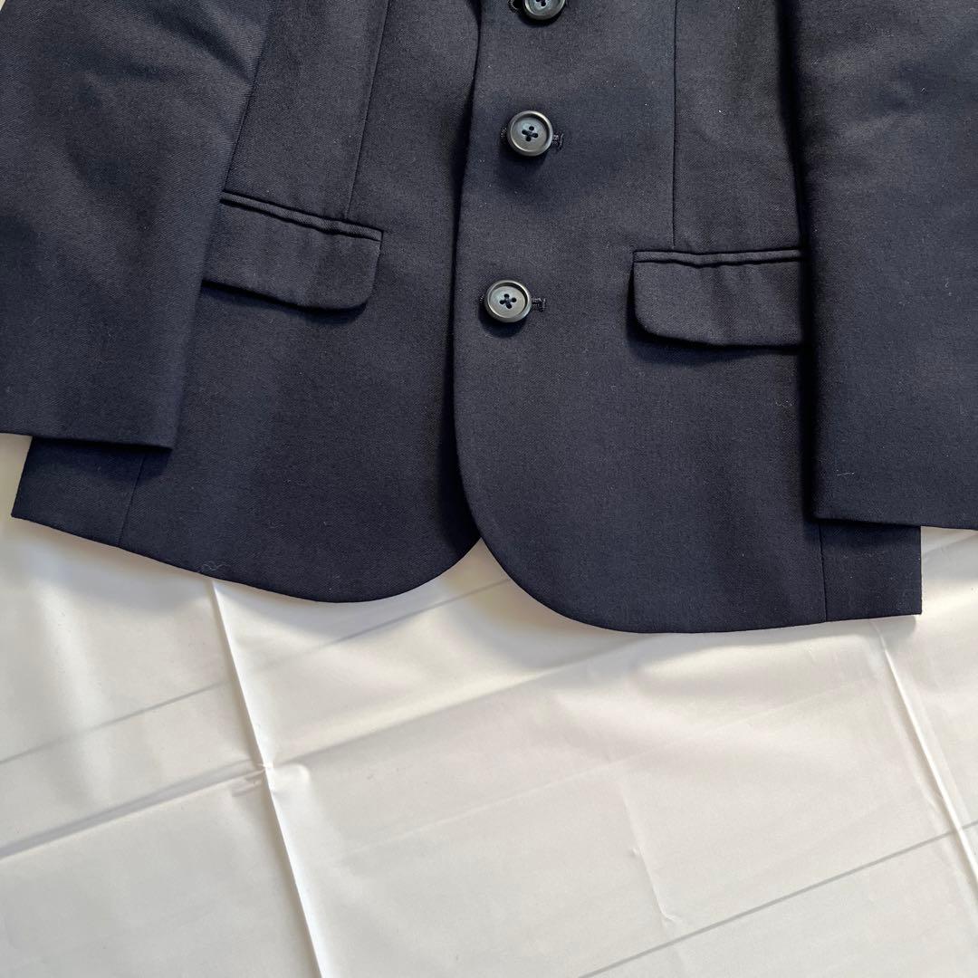 ファミリア　スーツ　110 濃紺　フォーマル　セットアップ　冠婚葬祭　男の子