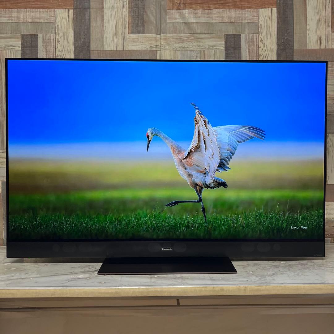 しげるんるんさんパナソニック55型4K有機EL YouTube、Netflix