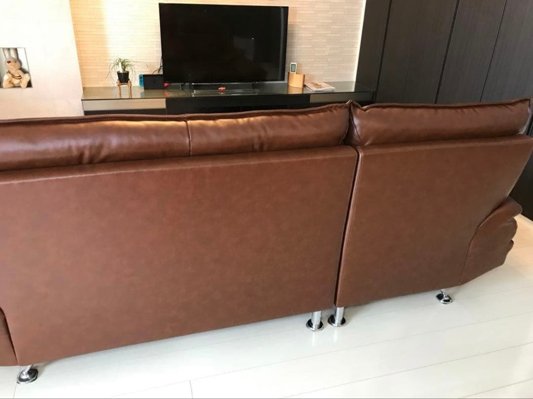 I*l様 『B』マナカーサ　右　カウチソファ　ソファ部分（2個口）