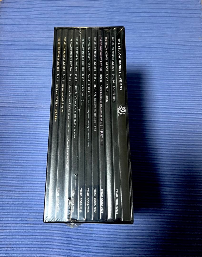 イエローモンキー LIVE BOX DVD(初回生産限定)