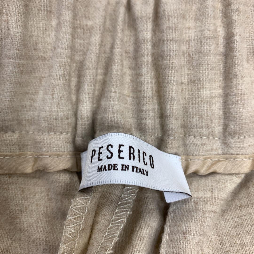 A7566 ペゼリコ カジュアルパンツ ウール スラックス ベージュ 38