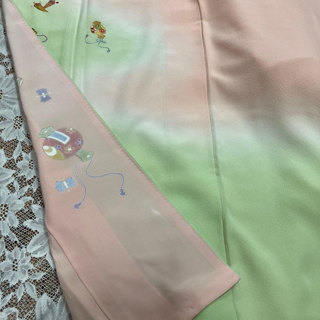 ３点！創作集団「彩」刺繍訪問着&九百本金錦袋帯&新品帯締め