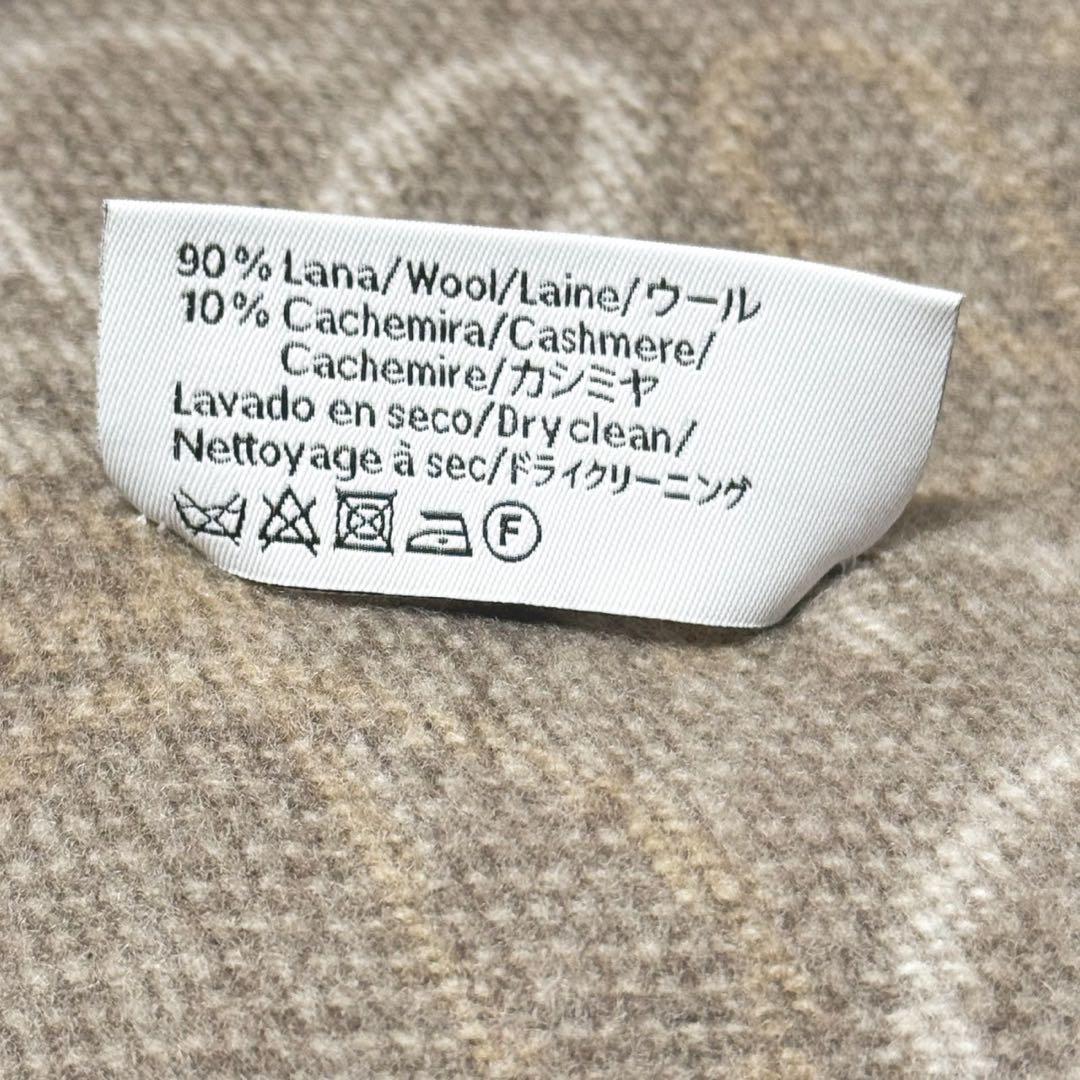 LOEWE ロエベ アナグラム チェッカーボード マフラー スカーフ ストール