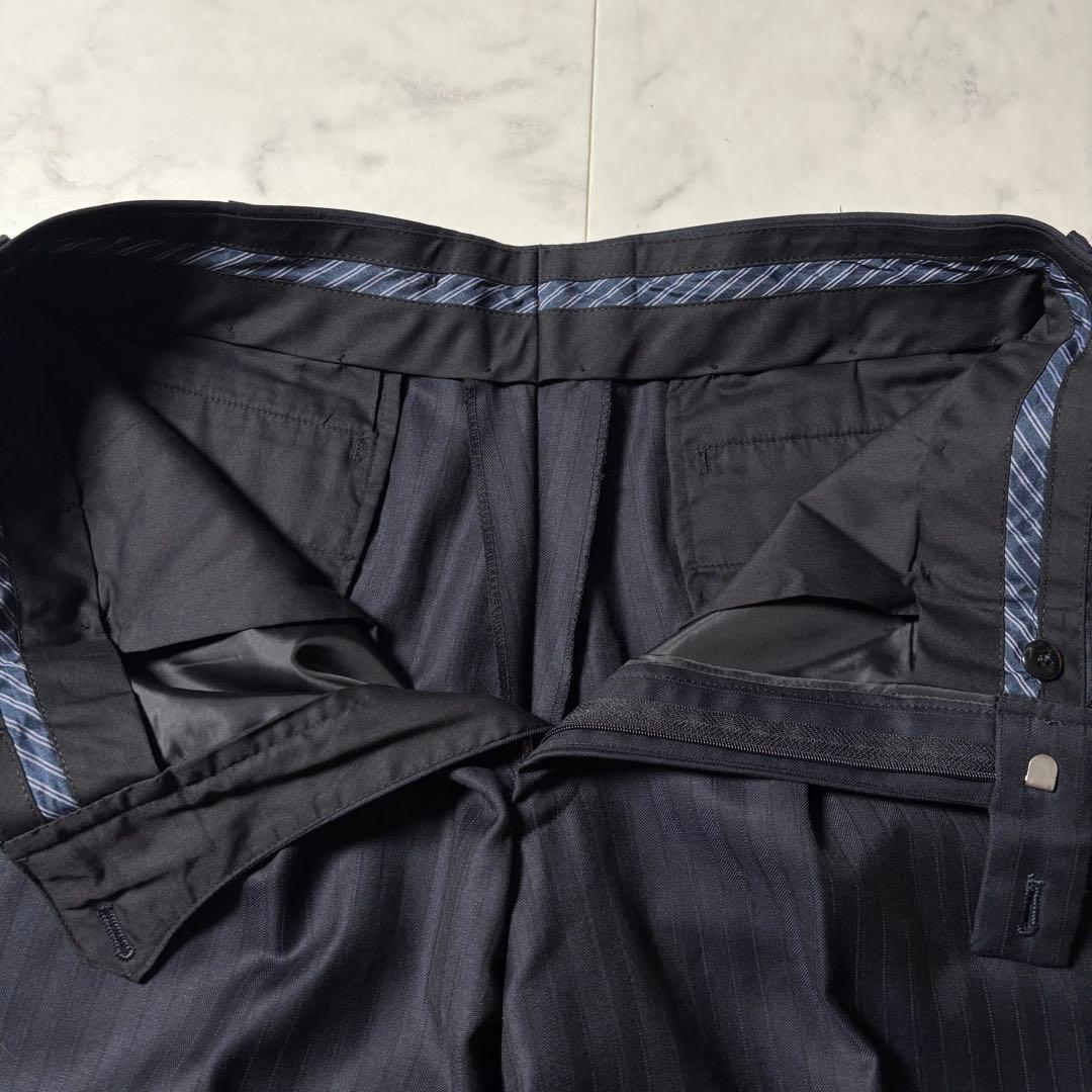 【未使用タグ付き】エルメネジルドゼニア スーツ セットアップ ストライプ柄